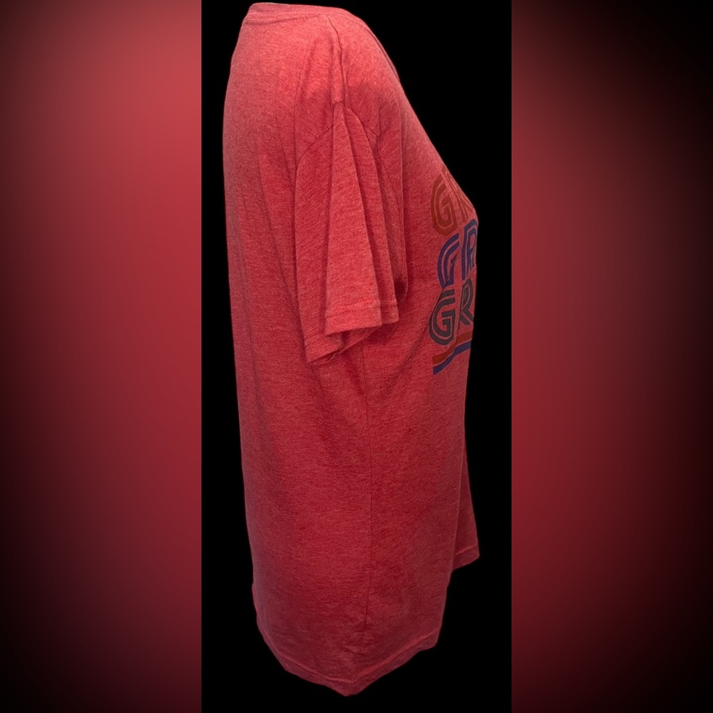 ELVIS Graceland Women’s T shirt Size XL in Red & Blue ⚡️TCB forever! - Picture 5 of 11